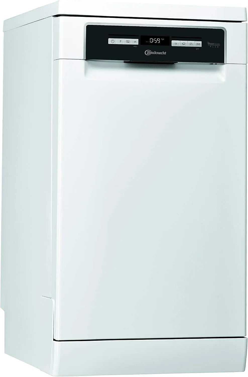 Bauknecht 3O35 Geschirrspüler, 45 cm, Hygiene, Slim-Format, freistehend, Kindersicherung, PowerClean, ActivDry, Vollwasserschutz, Besteckschublade