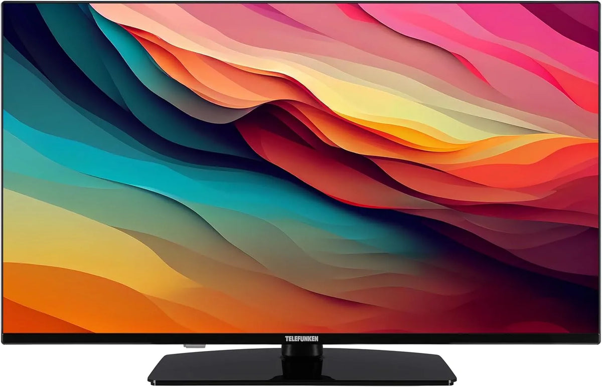 Smart TV, 40 Zoll, Fernseher, Telefunken xF40N750M, Triple-Tuner DVB-T2, S2, Full HD, Schwarz