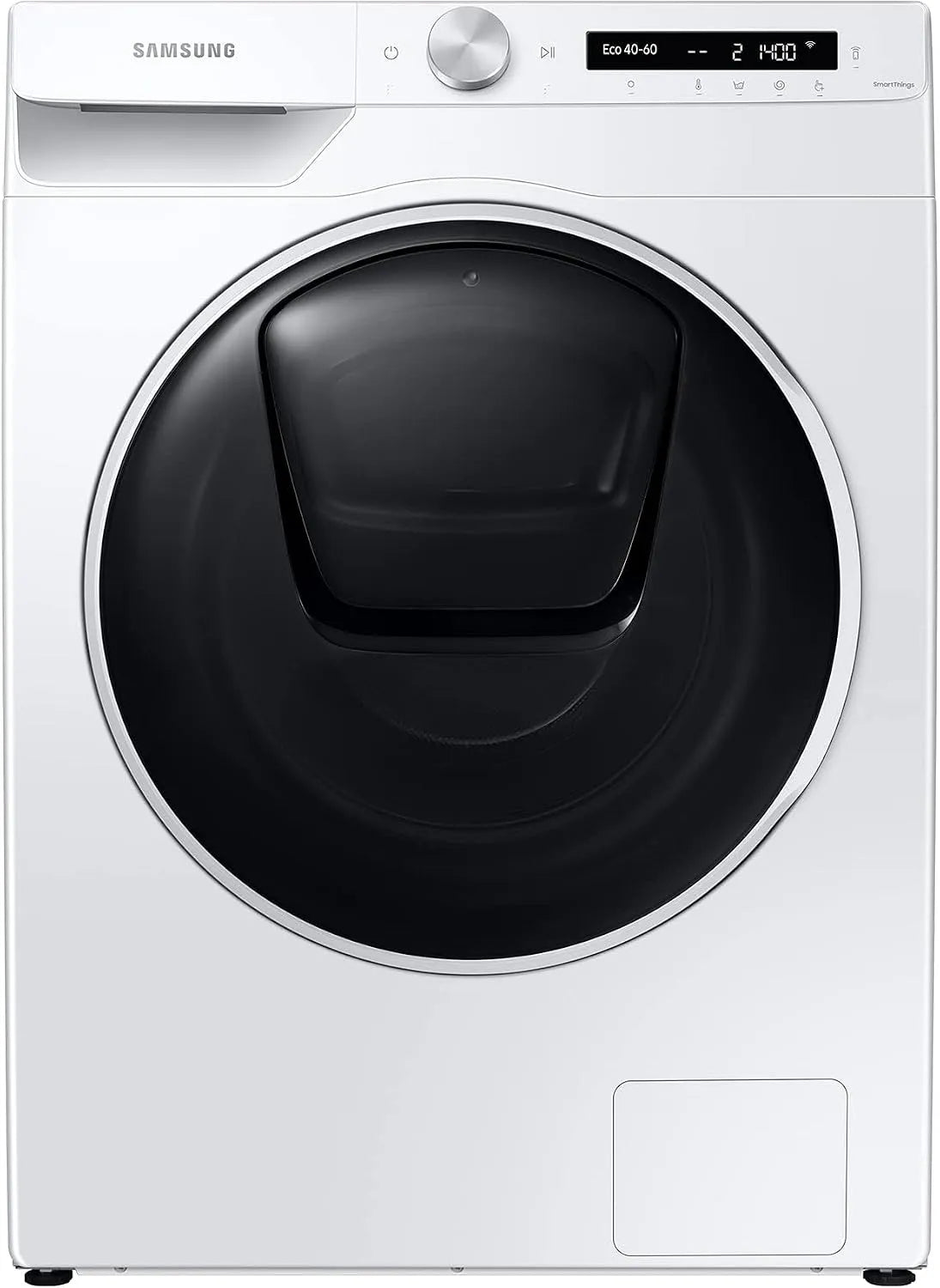 Samsung WD11T554AWW/S2 Waschtrockner, 6 kg, Waschmaschine, Trockner, AI Ecobubble, Hygiene-Dampf, Weiß, 1400 U/min, 10, AddWash, Air Wash