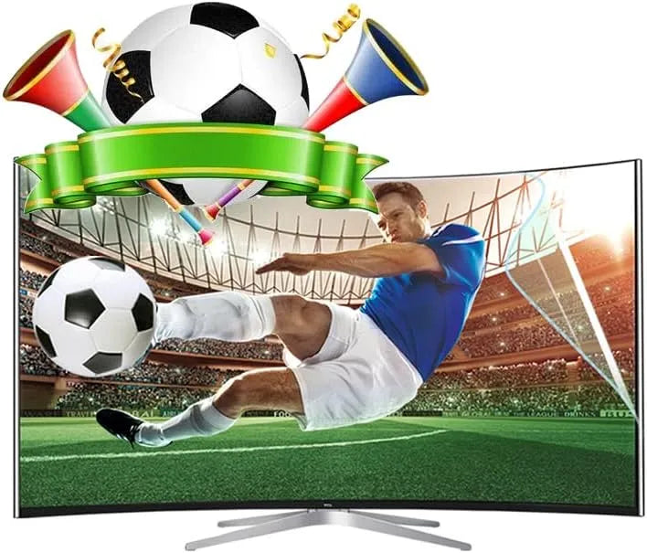 Smart TV 75inch, 75 Zoll, 1645x930mm, Fernseher, 4K UHD, QLED, LCD-Display, Blau, AIZYR Reflexionsarmer, reflexionsarmer Blu-ray