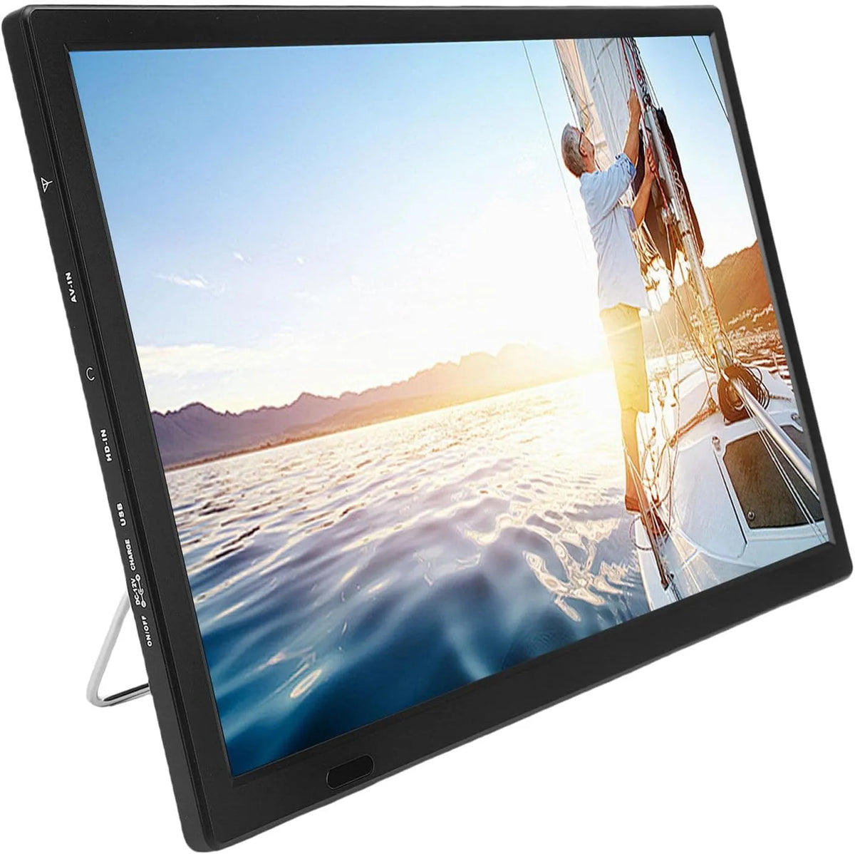 Smart TV, Fernseher, Sxhlseller 1080P, tragbar, WLAN, Bluetooth, HD-LED-Display, Sxhlseller 15, WiFi, mit Sprachfernbedienung, Schlafzimmer