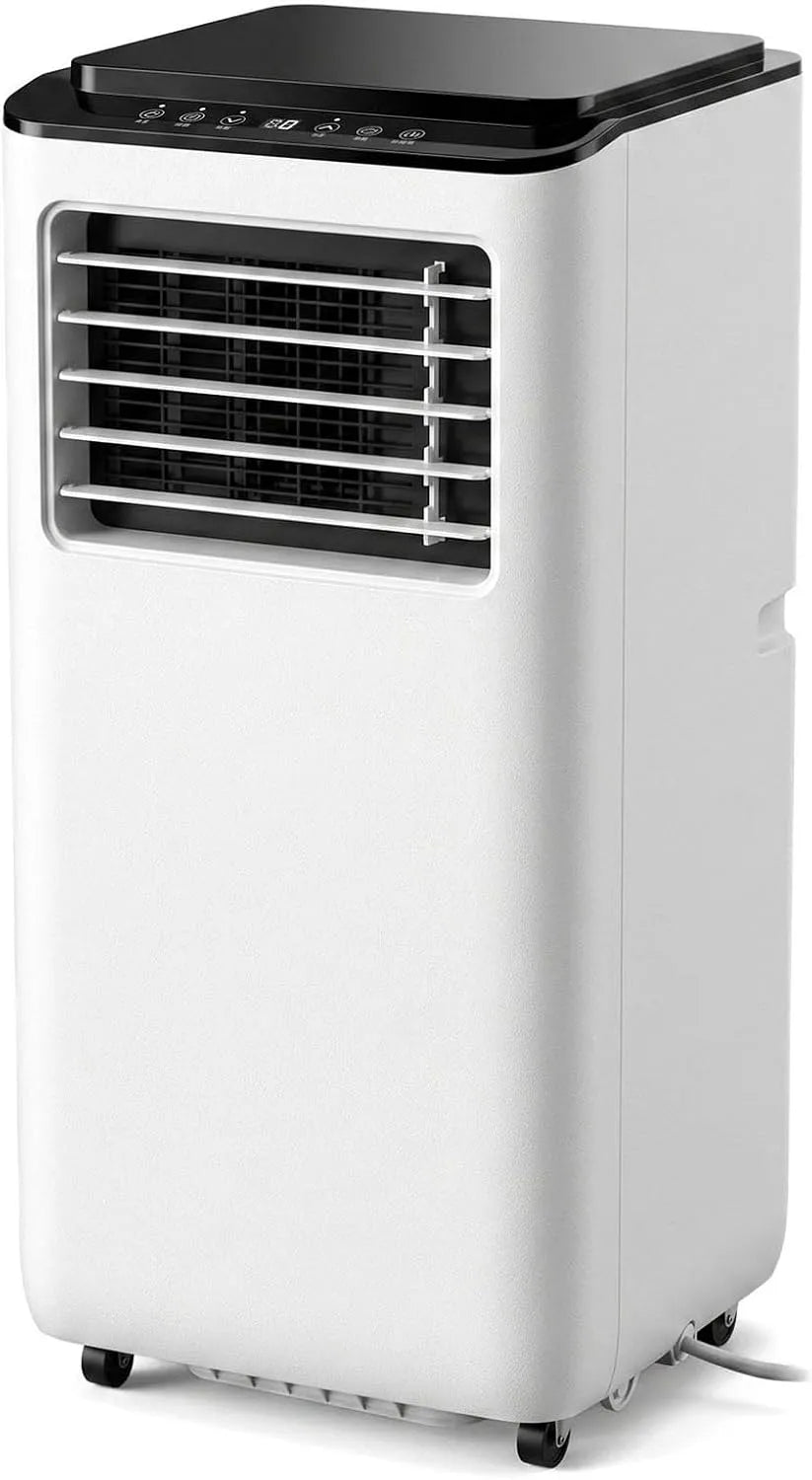 Klimaanlage, Tragbare 14000BTU 24h, Timer, Digitalanzeige, 2 Geschwindigkeiten, Energieeffizient