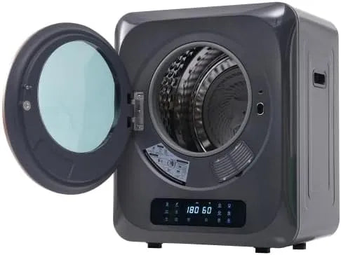 Wäschetrockner, 850 W, 6 Programme, 4 kg, 60 dB, leise, Edelstahl, 3-4 kg, 850W