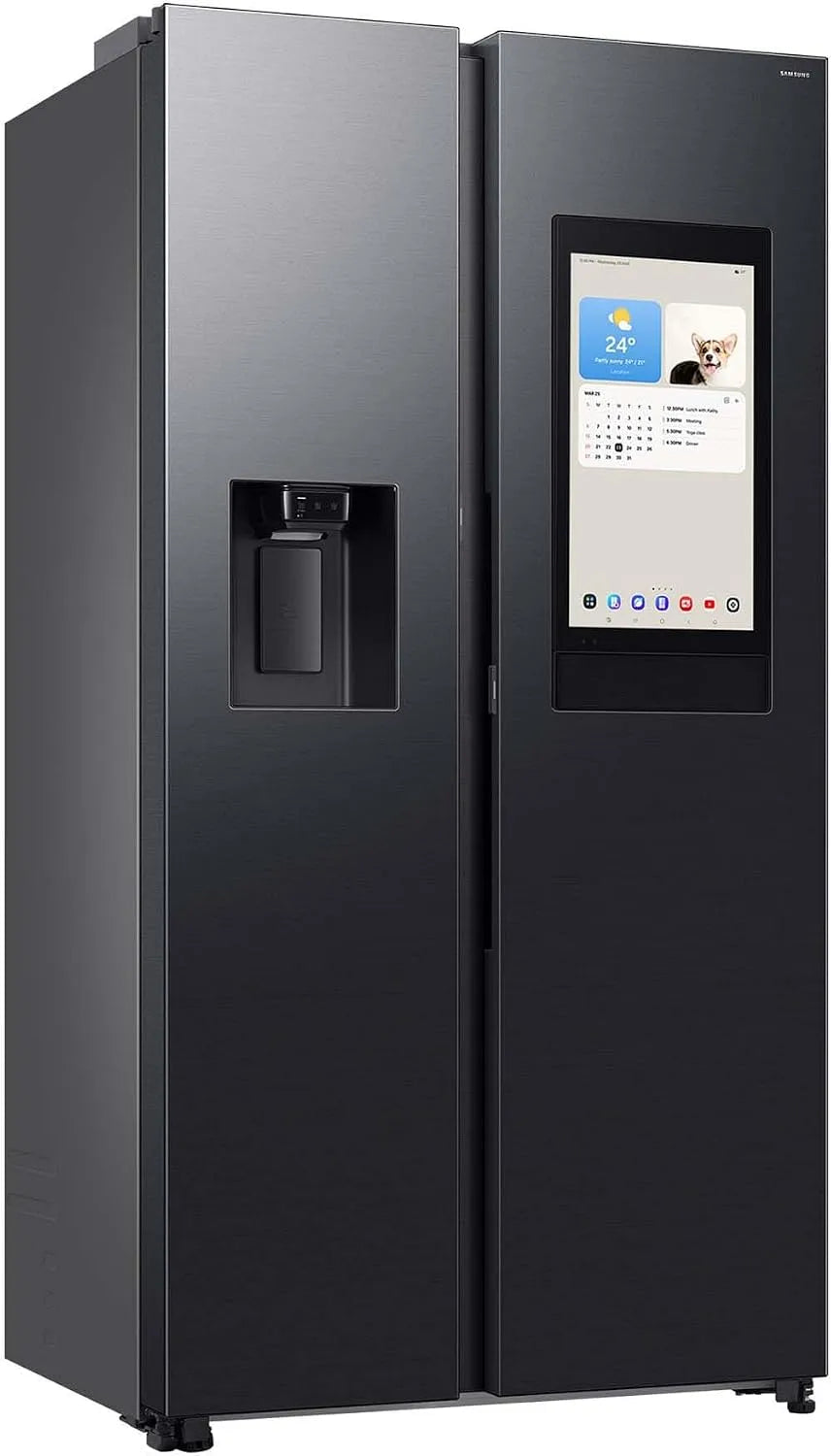 Samsung RS90F67BEFEF Kühl-Gefrierkombination, 614 L, Kühlschrank mit Gefrierfach