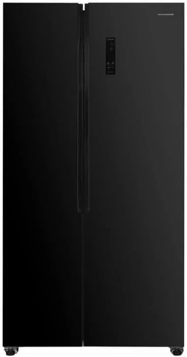 Kühlschrank HSBS-HM532NFGBKE 5-Jahres-Garantie, 532 L, Energieklasse E, No Frost, Inverter, Edelstahl, LED-Display