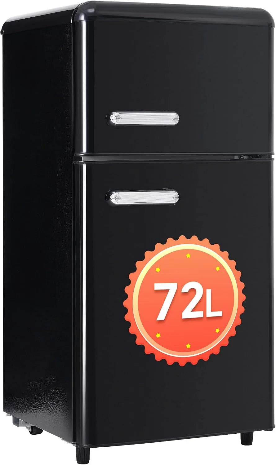 Kühlschrank, 72 L, Gefrierfach, 120 kWh, Jahr, LED-Licht, 21 Liter Gefriervolumen