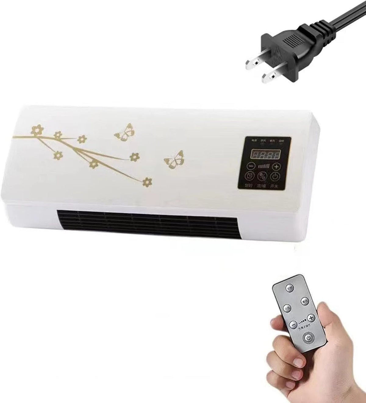 Klimaanlage, Mini Split AC, Heizung, Fenster Ac Einheit mit Kühlung und Lüfterfunktionen, Mobile Wand