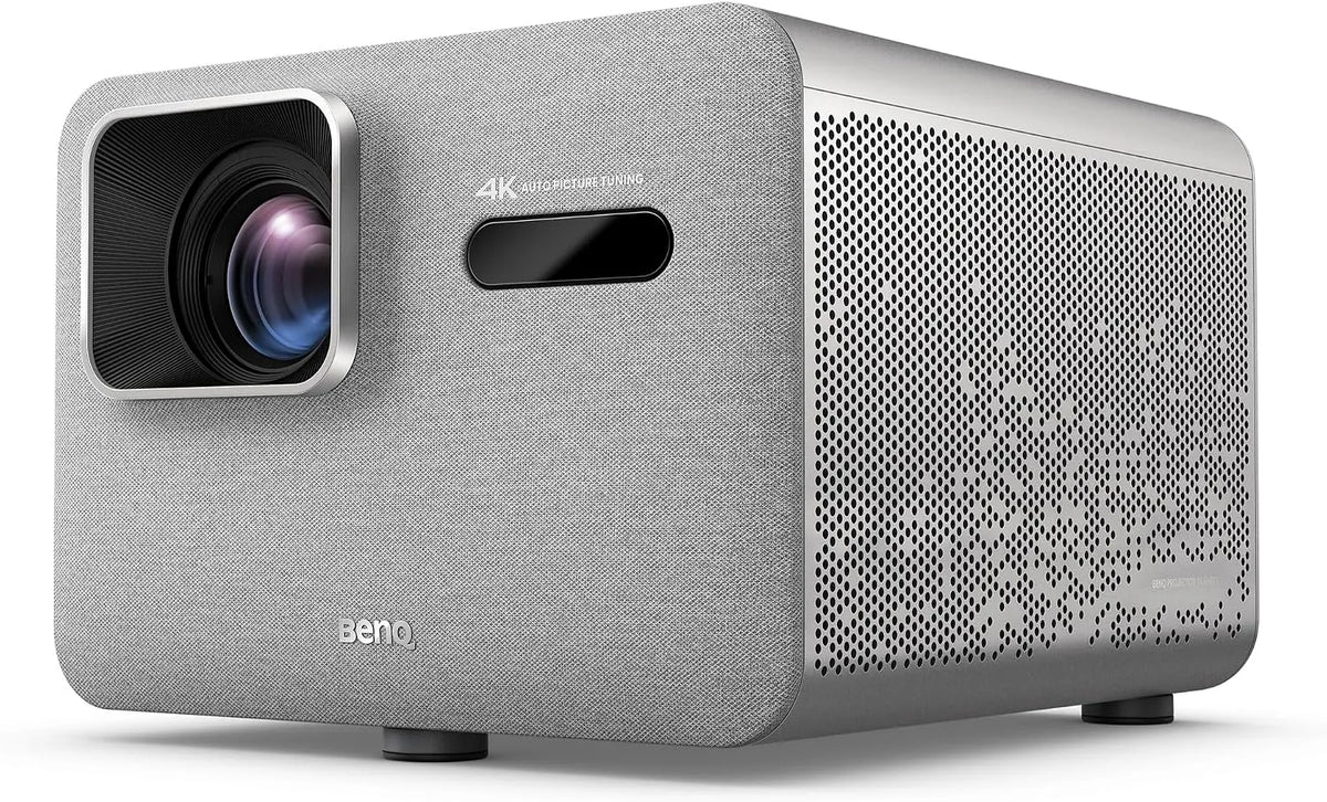 Google TK705i Smart TV, Fernseher, 4K UHD, HDR, HDMI, Bluetooth, leise, Grau, 3000 ANSI-Lumen, HDR 10+, automatische Bildanpassung, optischer Zoom