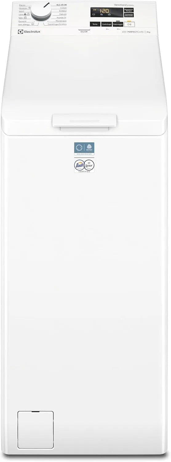 Electrolux EW6T56A Waschmaschine, 6 kg, Energieklasse A, Weiß, Electrolux Waschmaschine Toplader 6 kg Klasse A EW6T56A Weiß