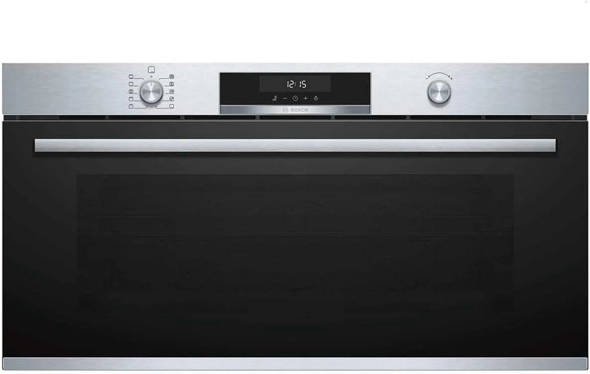 Bosch Serie 6 VBC5580S0 Backofen, 48 x 90 cm, Einbau, Touch-Bedienung, LCD-Display, 1-fach ebenunabhängiger Teleskop-Auszug, Versenkknebel