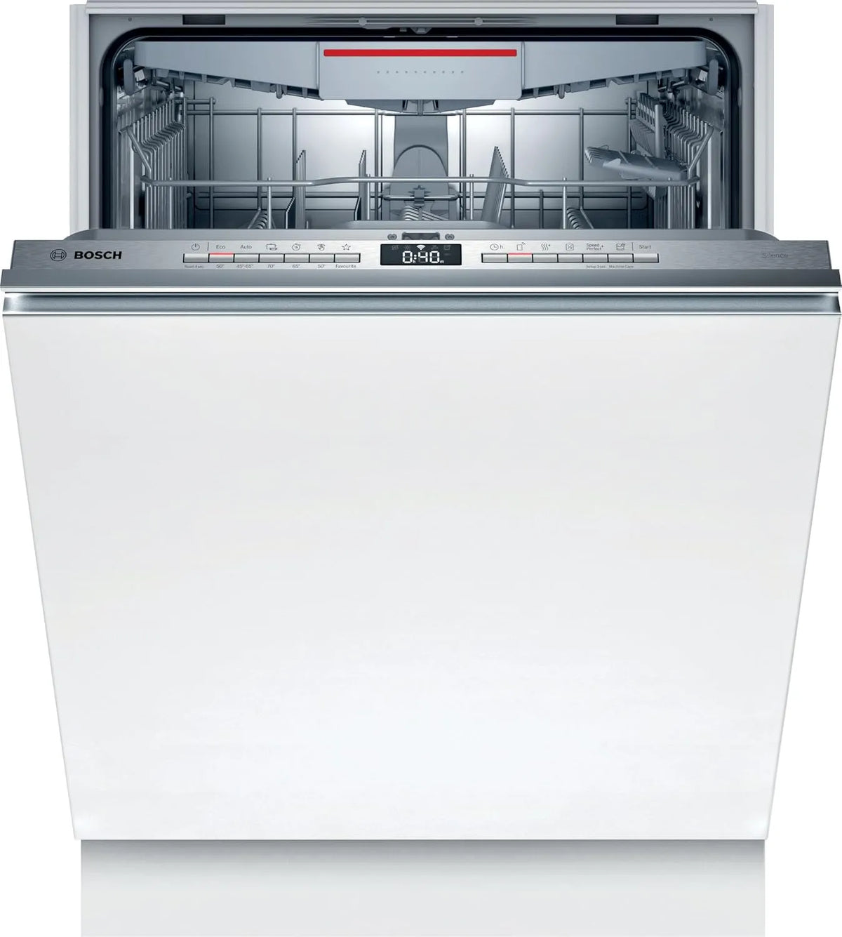 Bosch Serie 4 SMV4HVx45E Geschirrspüler, 60 cm, Home Connect, Einbau, leise, EcoSilence Motor, 13 Bestecke