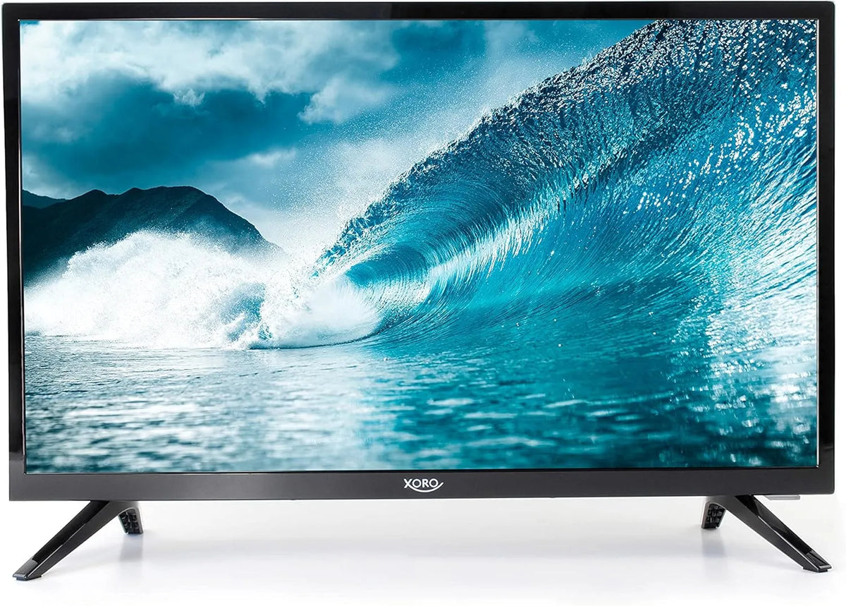 Smart TV, Fernseher, xORO HTL 2477: Hochauflösender SMART LED-Fernseher mit erstklassiger Bildqualität und vielseitigen Anschlussmöglichkeiten - Das