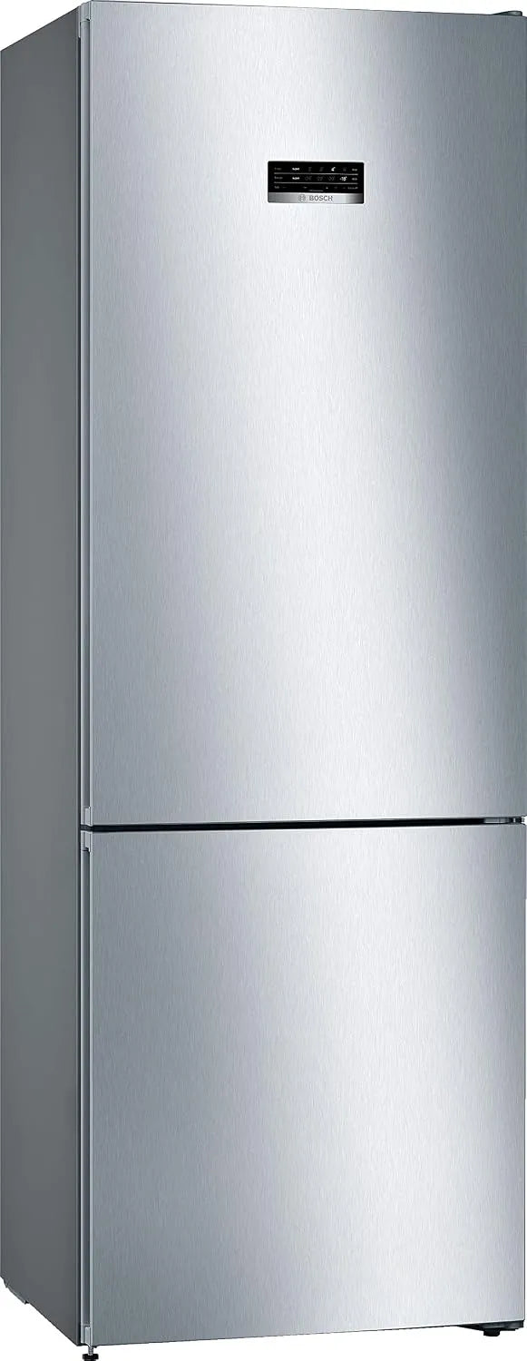 Bosch Serie 4 KGN49xIEA Kühl-Gefrierkombination, 338 L, freistehend, Edelstahl, Kühlschrank mit Gefrierfach, 303 kWh, Jahr, Super Kühlen, 203 x 70