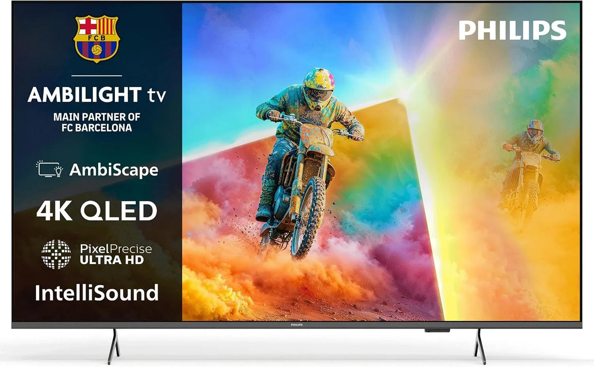 Philips 65PQS8501/12 Smart TV, 65 Zoll, Fernseher, 4K UHD, QLED, IPS-Panel