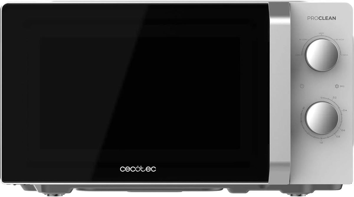 Cecotec Mikrowelle, 19 L, 700 W, Inverter, Mikrowellenofen, Weiß, 700W, 19L, Cecotec Inverter Mikrowelle Proclean 2010 Inverter White