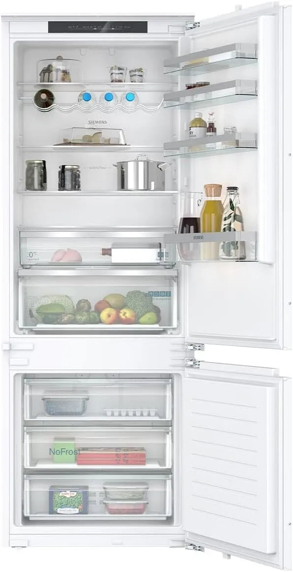 Siemens KB96NVFE1 Kühl-Gefrierkombination, Einbau, Kühlschrank mit Gefrierfach