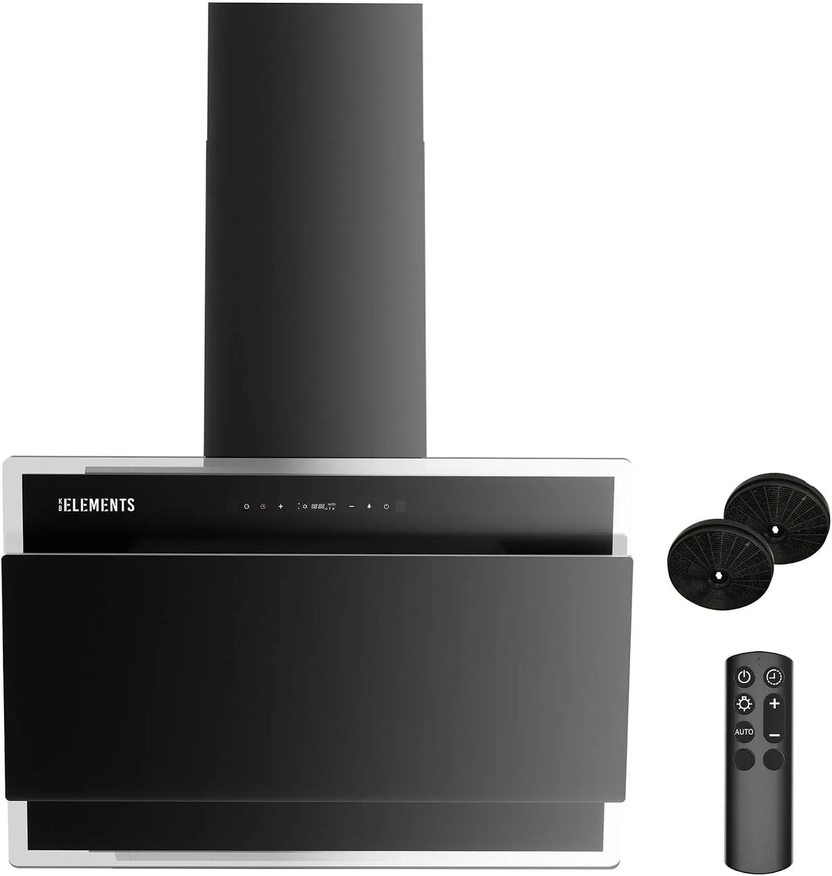 Dunstabzugshaube, 60cm, 1000 m3/h, Küchenhaube, Abluft- und Umluftbetrieb, Touch-Bedienung, Umluft, Abluft mit 1000m3, h starke Saugleistung