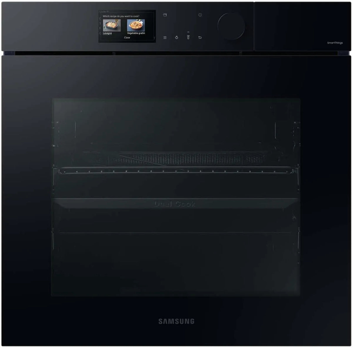 Samsung NV7B7997ADK/U1 700-ml-Wassertank Backofen, 76 L, Einbau, großer Wassertank, Dampf, SmartThings, Automatische Türöffnung, Pyrolytische