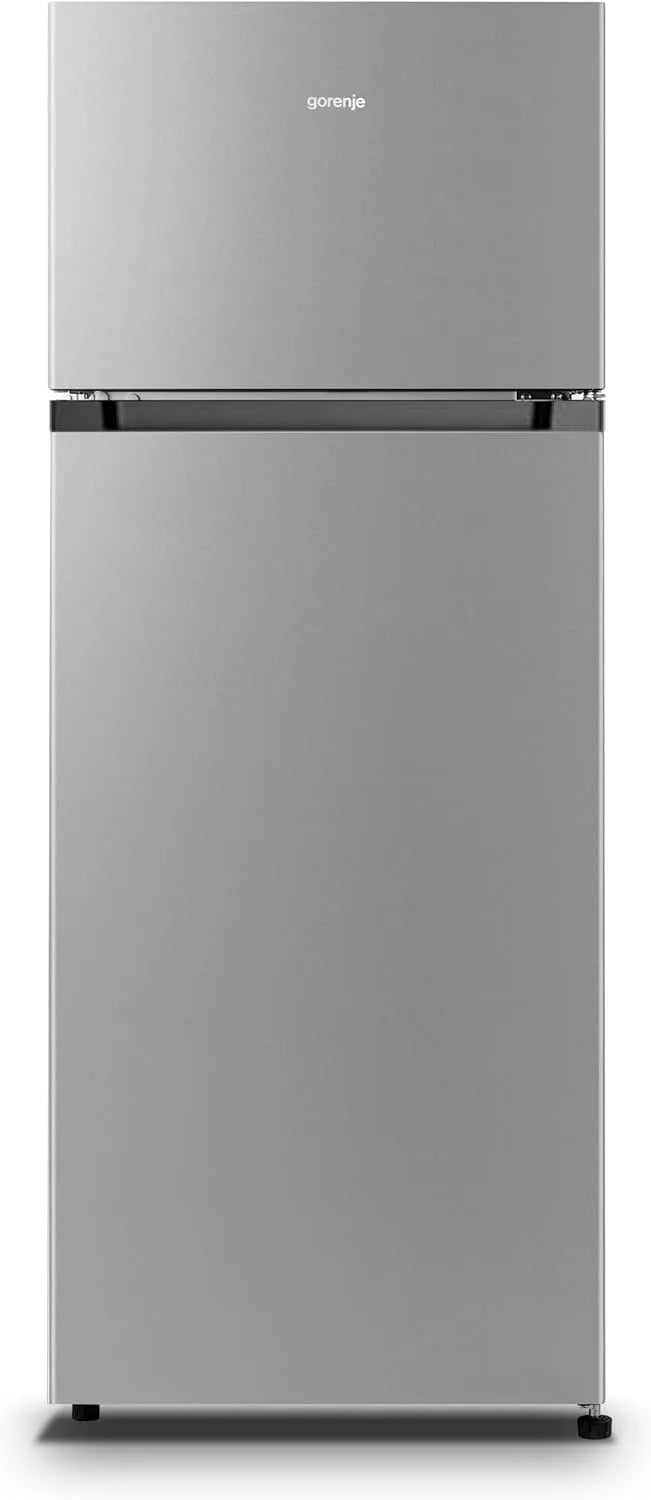 Gorenje RF414EPS4 Kühlschrank, 165 L, Energieklasse E, Gefrierfach, Edelstahl, LED Innenbeleuchtung, 41 Liter Gefrierteil, 143, 6cm x 55cm