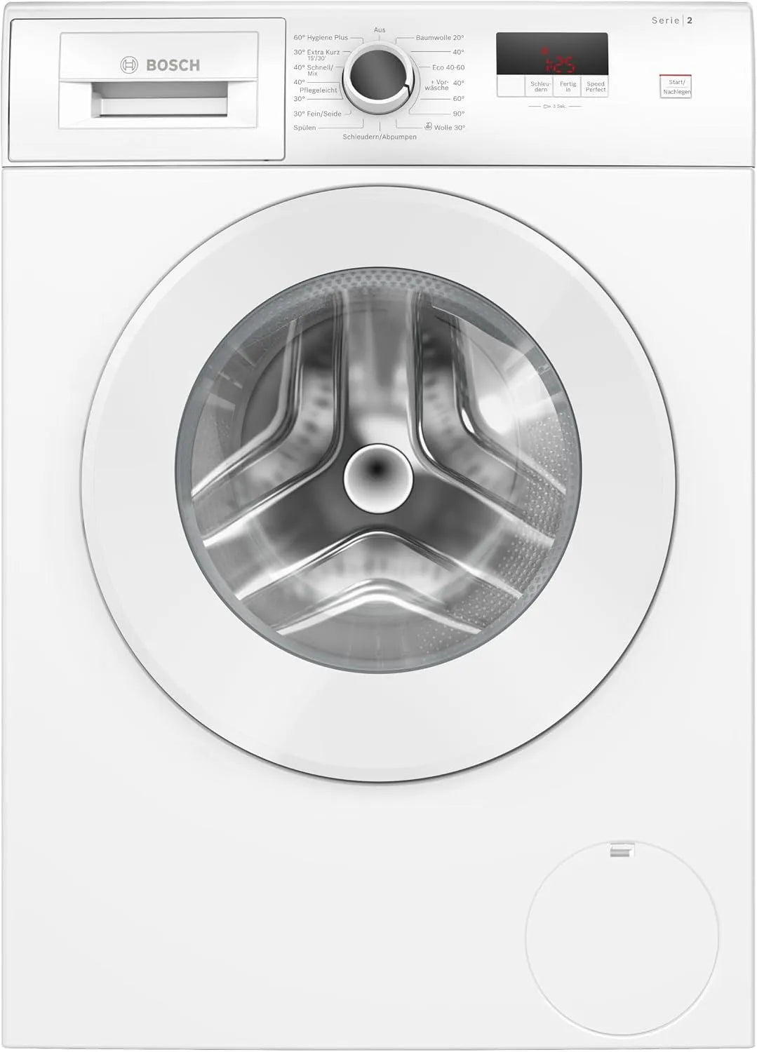 Bosch Serie 2 WGE02420 Waschmaschine, 7 kg, Bosch Serie 2 Waschmaschine 7 kg 1400 UpM Nachlegefunktion WGE02420
