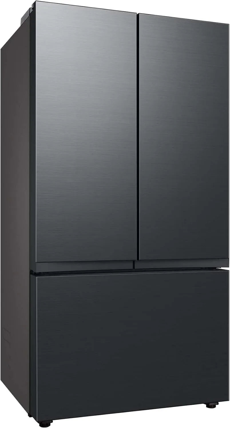 Samsung RF24BB620EB1EF Kühlschrank, 674 L, Gefrierfach, SmartThings, Schwarz, 177, 8 cm, Autofill Water Pitcher, Dual Ice Maker, Premium Black Steel