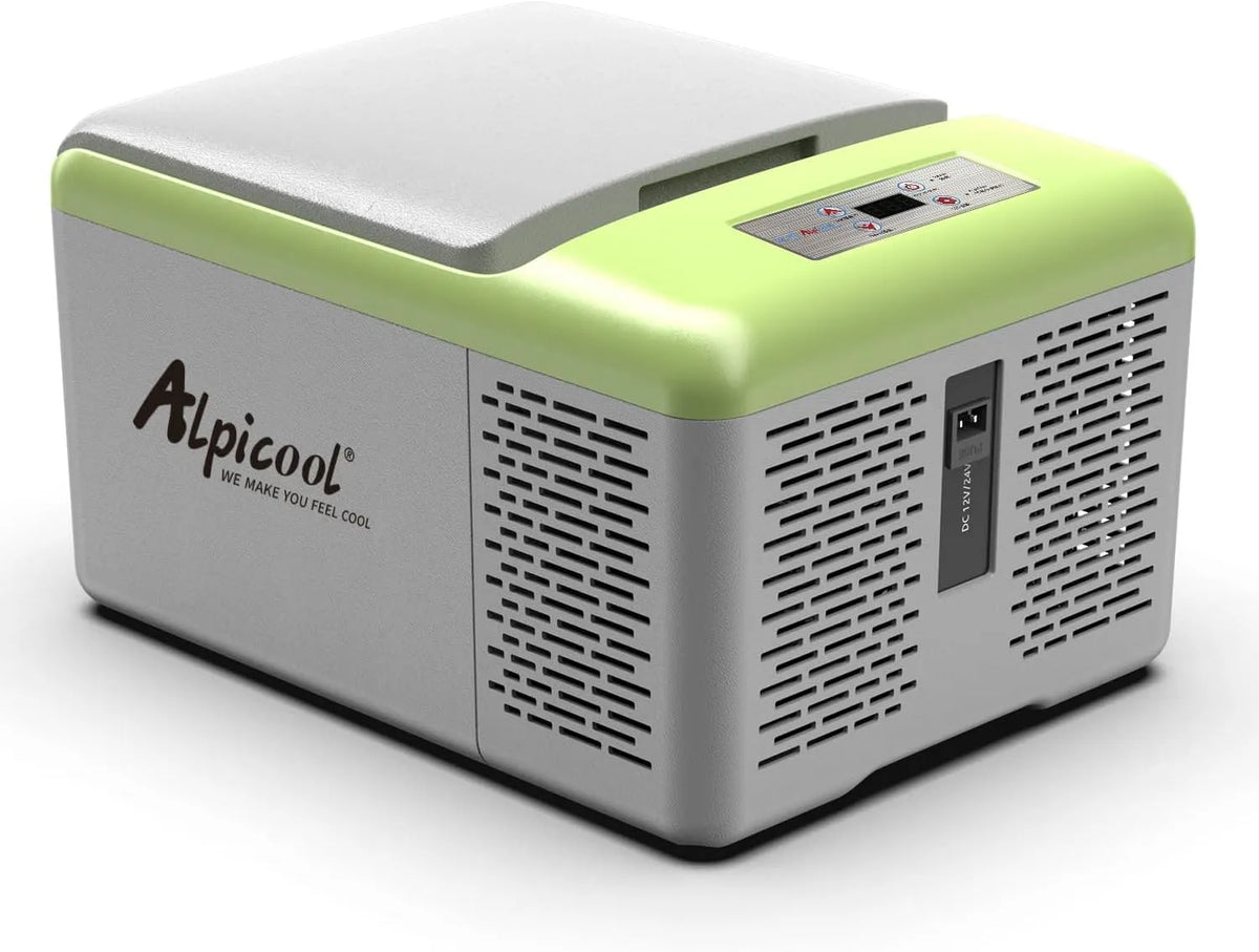 Elektrische Kühlbox, 9 L, 12 V, Alpicool C9PT, tragbar, Auto, Camping, mobile Kühlbox