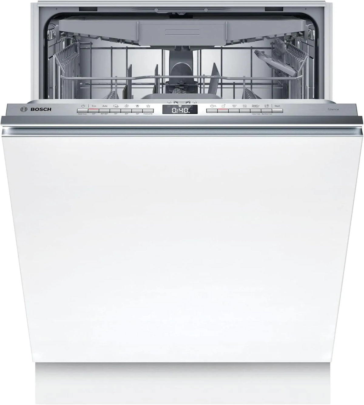Bosch SMV4HVx14E Geschirrspüler, 60 cm, vollintegriert, Flexibilität und Komfort beim Beladen, VarioFlex-Körbe und VarioSchublade, Besteckschublade