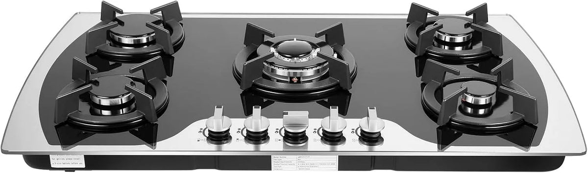 Gaskochfeld, Einbau, freistehend, Gaskocher, Automatischer Thermoelementschutz