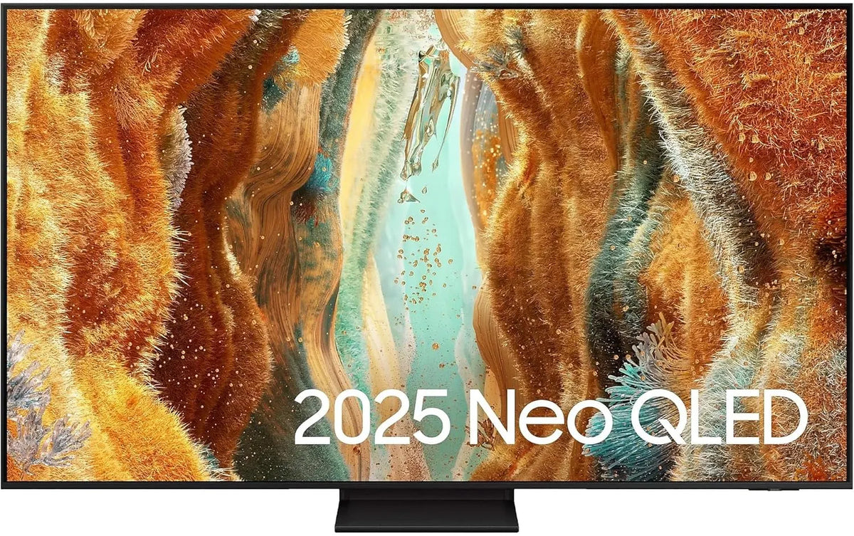 Samsung QN70F Gen2 Smart TV, 55 Zoll, Fernseher, 4K UHD, QLED, schmal, Quantum-Matrix-Technologie Slim, 2025, 140 cm, Upscaling