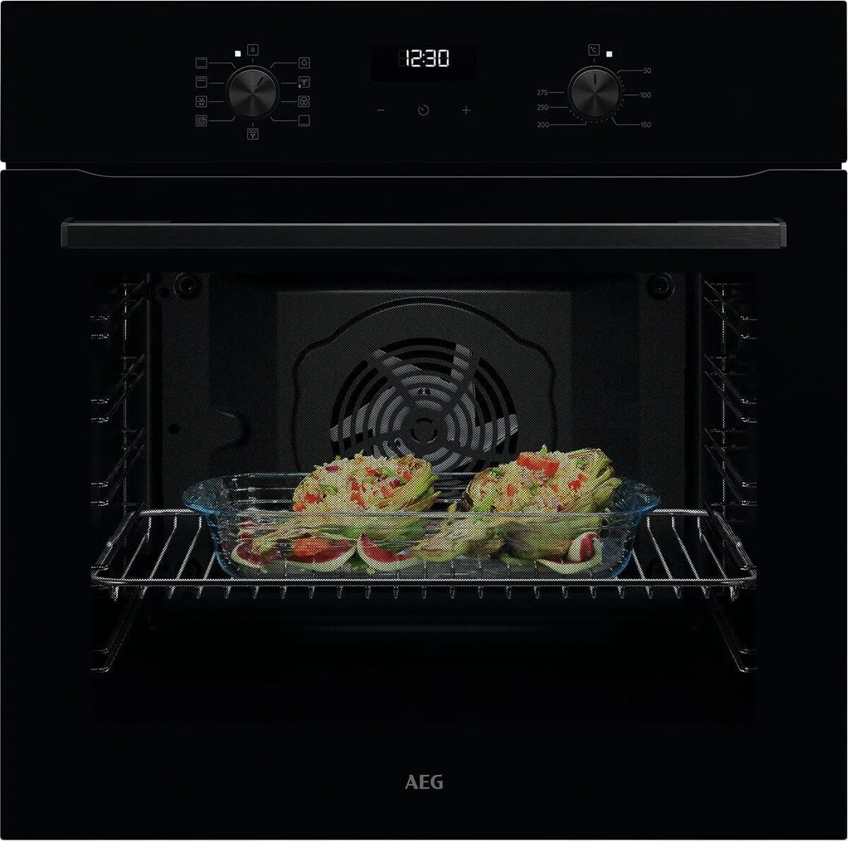 AEG Serie 5 TU5AB20WSK Backofen, Einbau, Timer, Grill, 3 Ebenen, Dampf, Schwarz