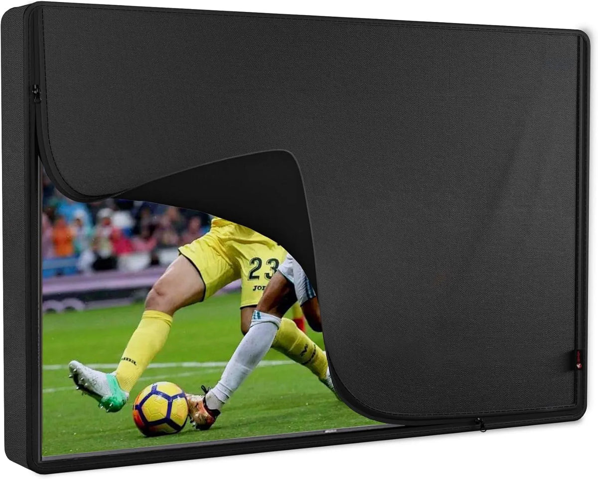 Smart TV, 100 Zoll, Fernseher, IP65, Abdeckungsgröße 228, 254 cm, 1 cm H x 12, 6 cm B x 132, 7 cm T, iBirdie TV-Abdeckung mit Reißverschluss für 241
