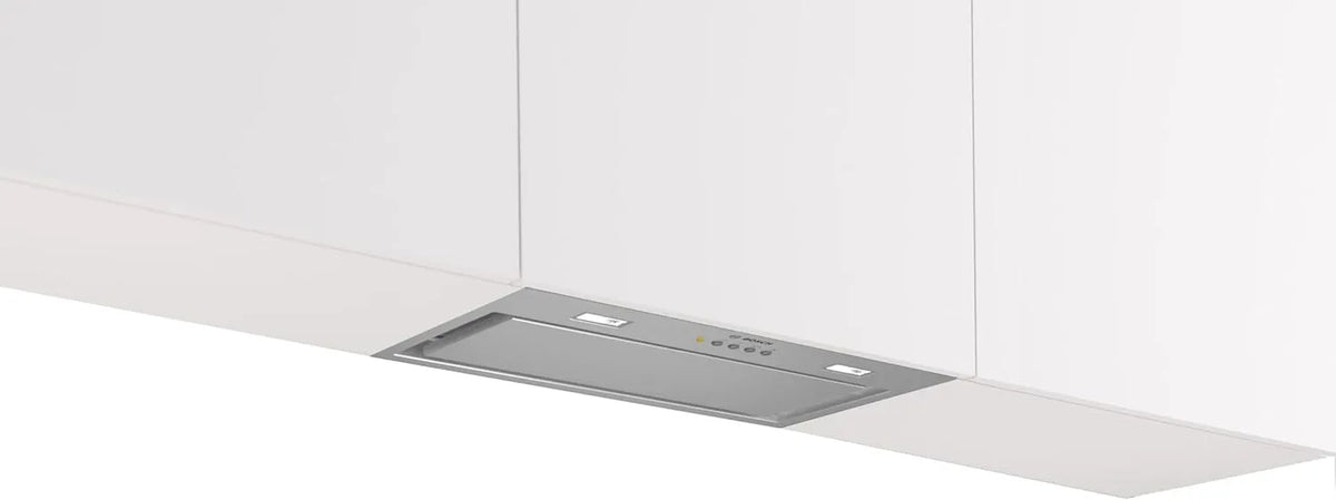 Bosch Lüfterbaustein 52 cm, DLN56AC50 Serie 6, Abluft & Umluft, LED-Beleuchtung Serie 6 DLN56AC50, Edelstahl, Clean Air Plus Geruchsfilter