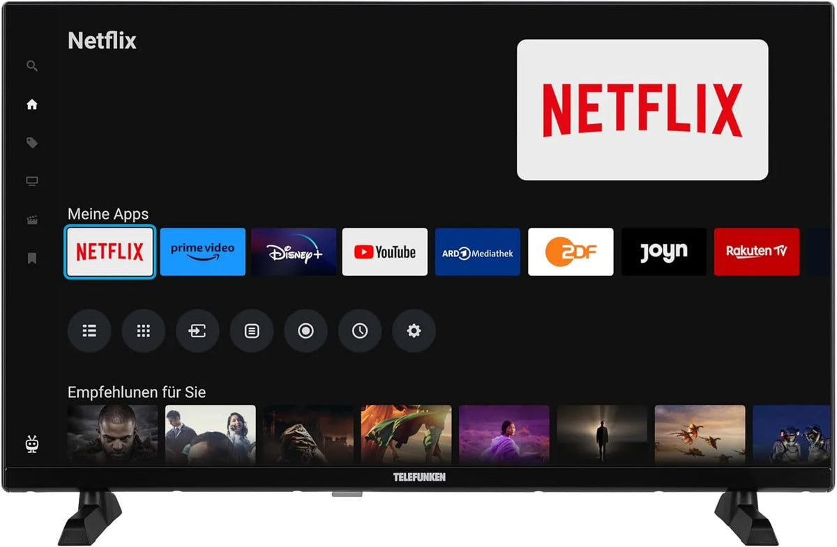 Smart TV xH32TO750S, 32 Zoll, Fernseher, HDR, 6 Monate HD+ inkl, Triple-Tuner, HD-Ready