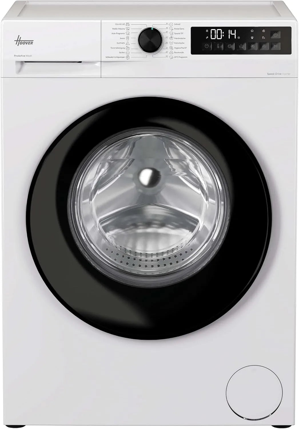 Hoover HGDQ48SB6-84 Waschmaschine, 8 kg, Hoover Frontlader Waschmaschine 8kg HGDQ48SB6-84