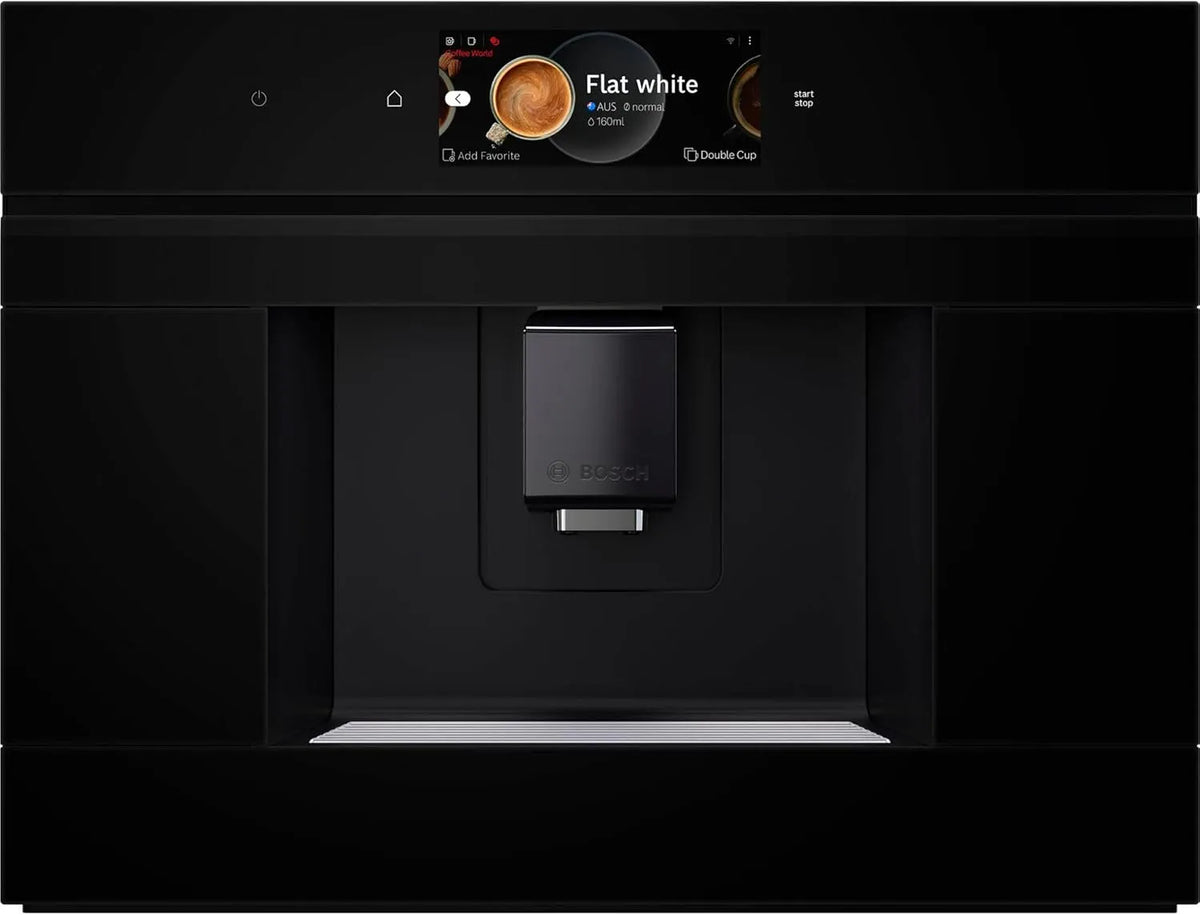 Bosch Serie 8 CTL7181B0 Kaffeevollautomat, 60 x 45 cm, Einbau, Schwarz