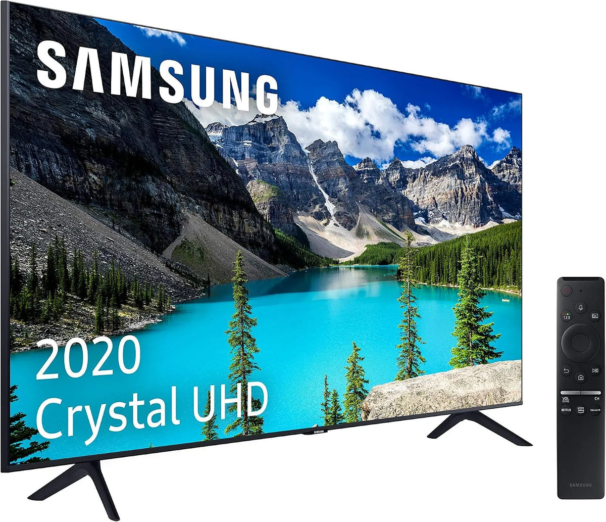 Samsung Smart TV, Fernseher, 4K UHD, HDR, HDR 10+, 4K Prozessor, SAMSUNG Crystal UHD 2020 Smart TV mit 4K Auflösung, eine Fernbedienung und, PurColor
