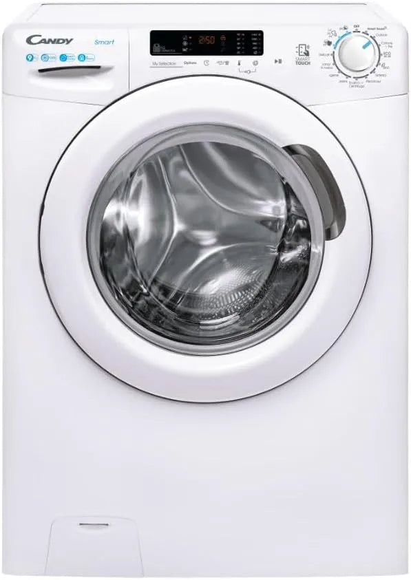 Candy CS1292DW4/1-11 Waschmaschine, 9 kg, Weiß, min Bianco, Candy Smart CS1292DW4/1-11 lavatrice Caricamento frontale 9 kg 1200 Giri