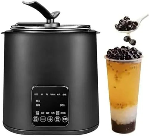 Produkt 9 l Isoliertopf, Automatischer kommerzieller Herd, 1300 W Bo Ba Maker, Smart Pearl Pot Speisenwärmer, einstellbare Zeit und Temperatur für