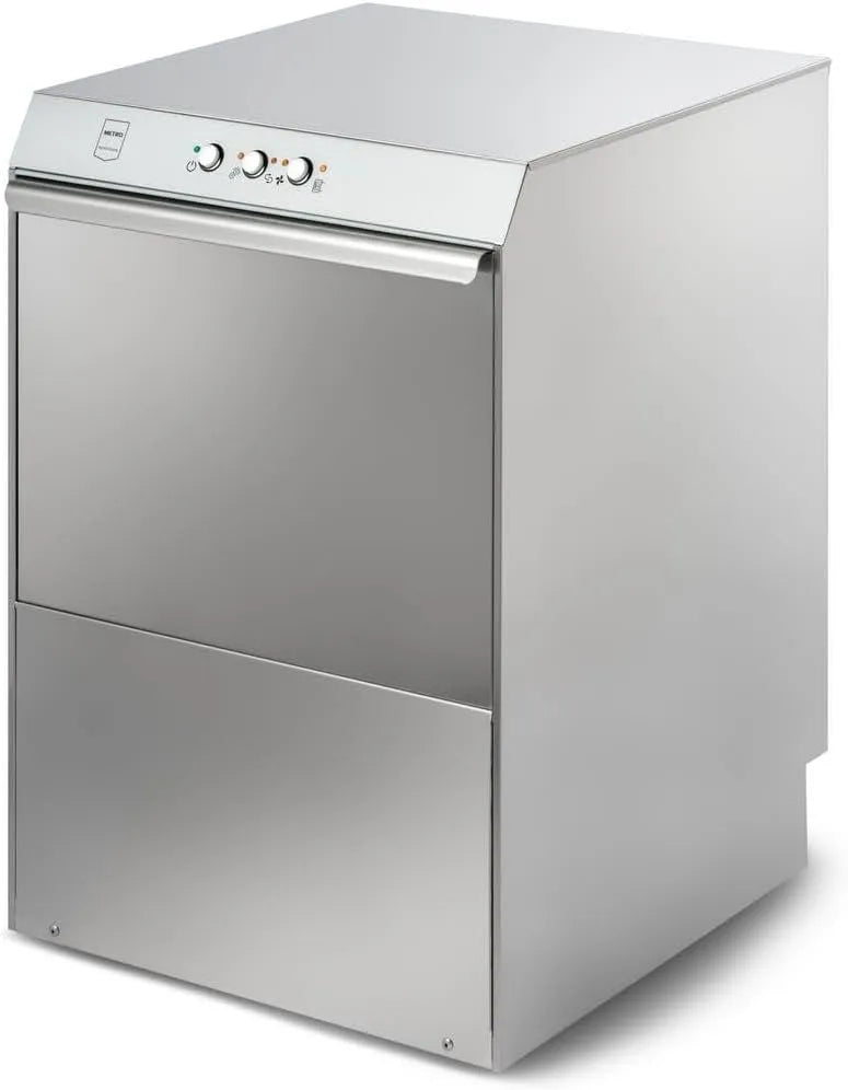 Edelstahl, Professional Gläserspüler, 42.3 x 46.6 x 63.9 cm, 230 V, METRO GGW1035SW, ohne Ablaufpumpe, Korb 35 x 35 cm, 30 Waschgänge