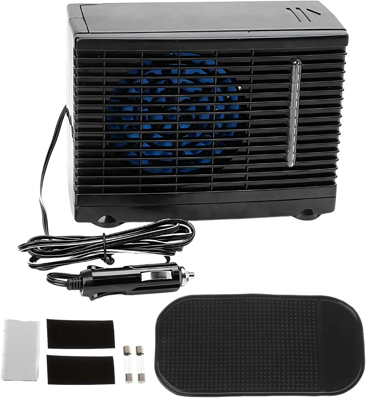 Klimaanlage, 12 V, tragbar, großer Wassertank, Mobiles Klimagerät Für Auto - 12V Verdunstungskühler Mit Wassertank Für Schlafzimmer Keller Garage