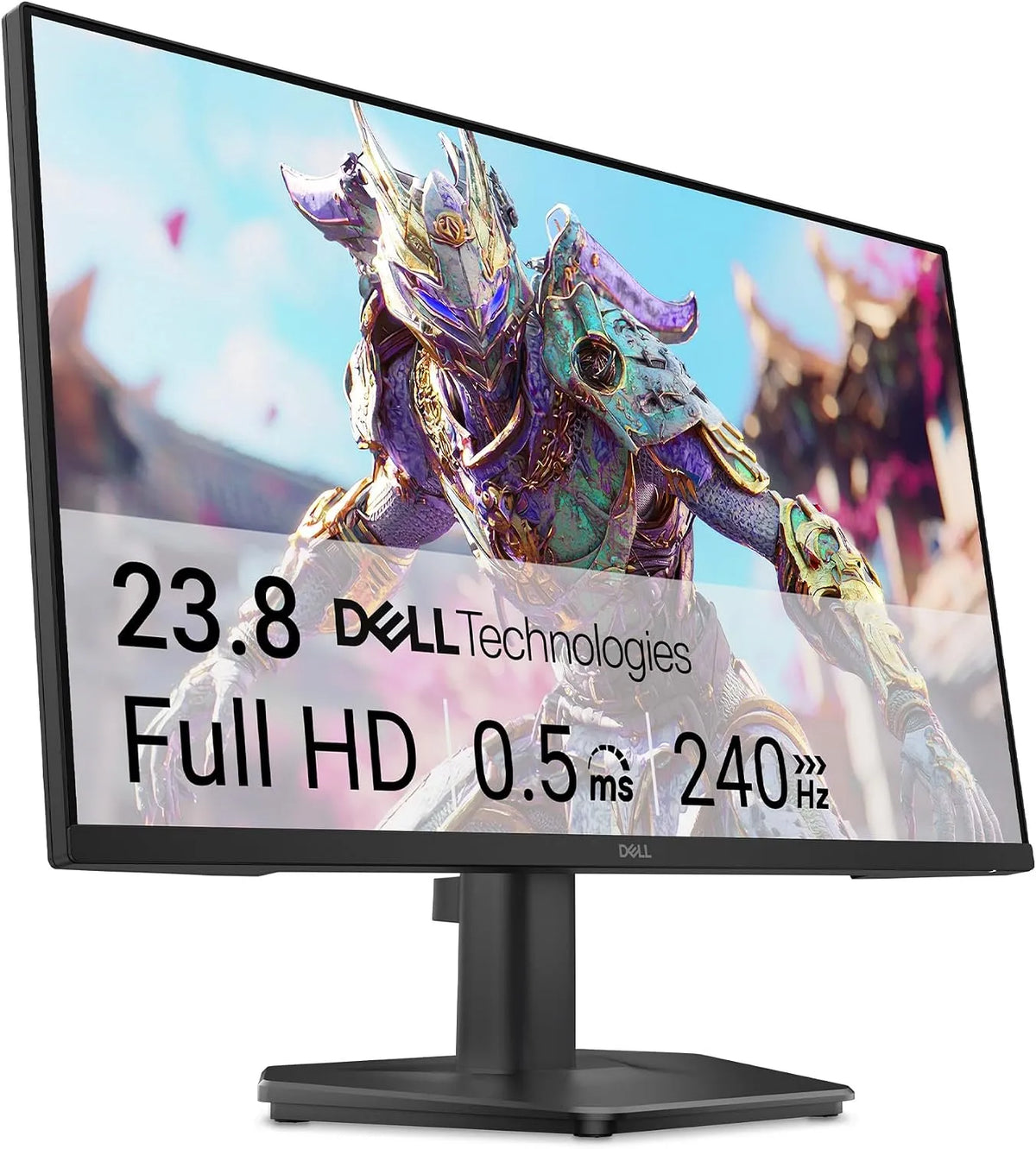Dell SE2426HG Monitor, 1920 × 1080, 240 Hz, Gaming-Ausstattung, Full HD, IPS-Panel, PC-Bildschirm, Fast IPS, 240Hz