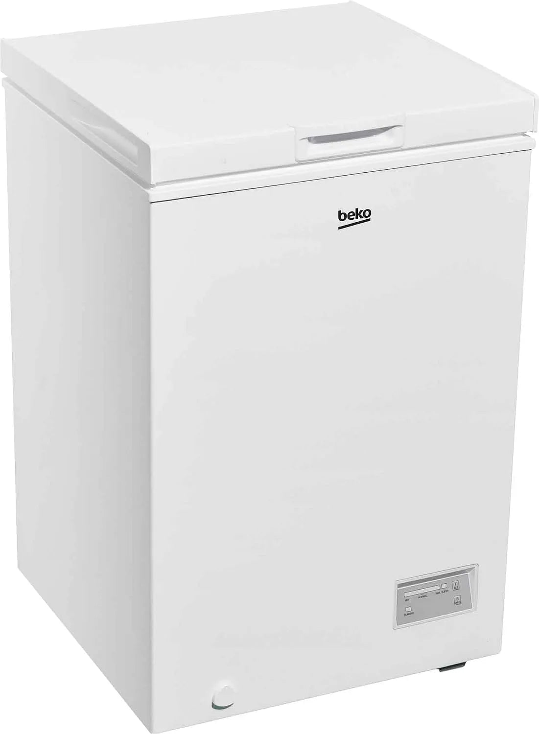 Beko CF100EWN 98lt Gefrierschrank, Energieklasse E, Gefrierfach, Tiefkühlschrank, Weiß, Abmessungen HxBxT: 84, 5 x 54, statisch, Gesamtvolumen Netto: