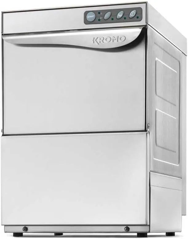 Geschirrspüler, Spülmaschine, Edelstahl, MBH, MBH - Industrie Gläserspülmaschine KROMO AQUA 35 aus Edelstahl mit Laugenpumpe