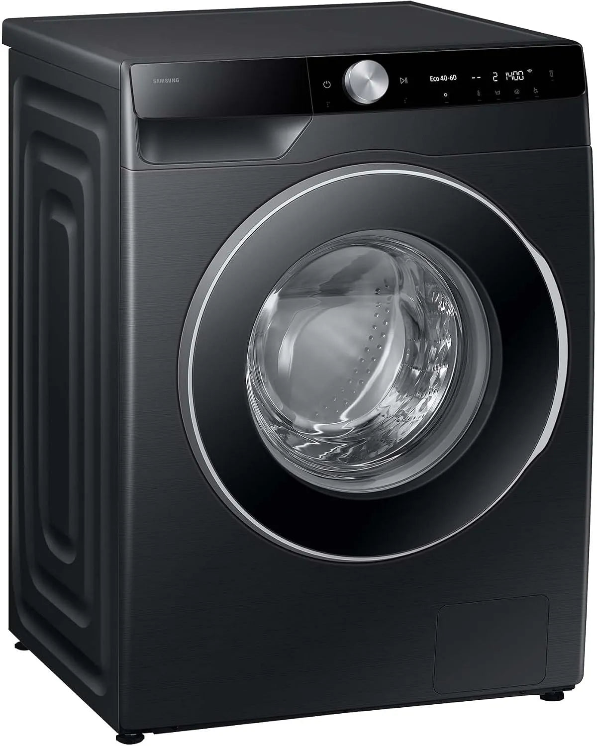 Samsung WW11DG6B85LBU2 Waschmaschine, 11 kg, AI Ecobubble, Schwarz, SuperSpeed 39 Min, 400 U/min, -10%, EEK: A, AI Wash, AI Control