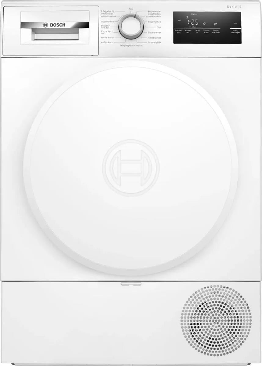 Bosch Serie 4 WTH83V04 Wäschetrockner, 8 kg, Bosch Serie 4 Wärmepumpentrockner 8 kg AutoDry WTH83V04