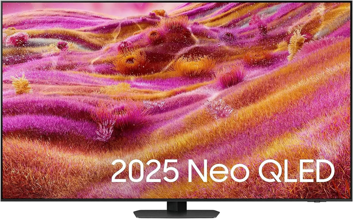 Samsung QN90F NQ4 Smart TV, 50 Zoll, 165 Hz, Fernseher, 4K UHD, QLED, schmal, Quantum Matrix Technology Slim, AI Gen2 Prozessor, AirSlim Design, 125