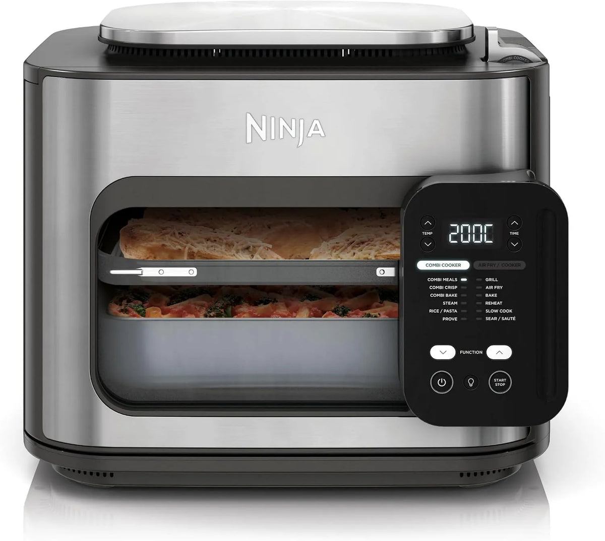 Ninja 12-in-1 SFP700EU. Heißluftfritteuse, Grau, Ofen & Heißluftfritteuse, Ninja Combi 12-in-1 Multikocher