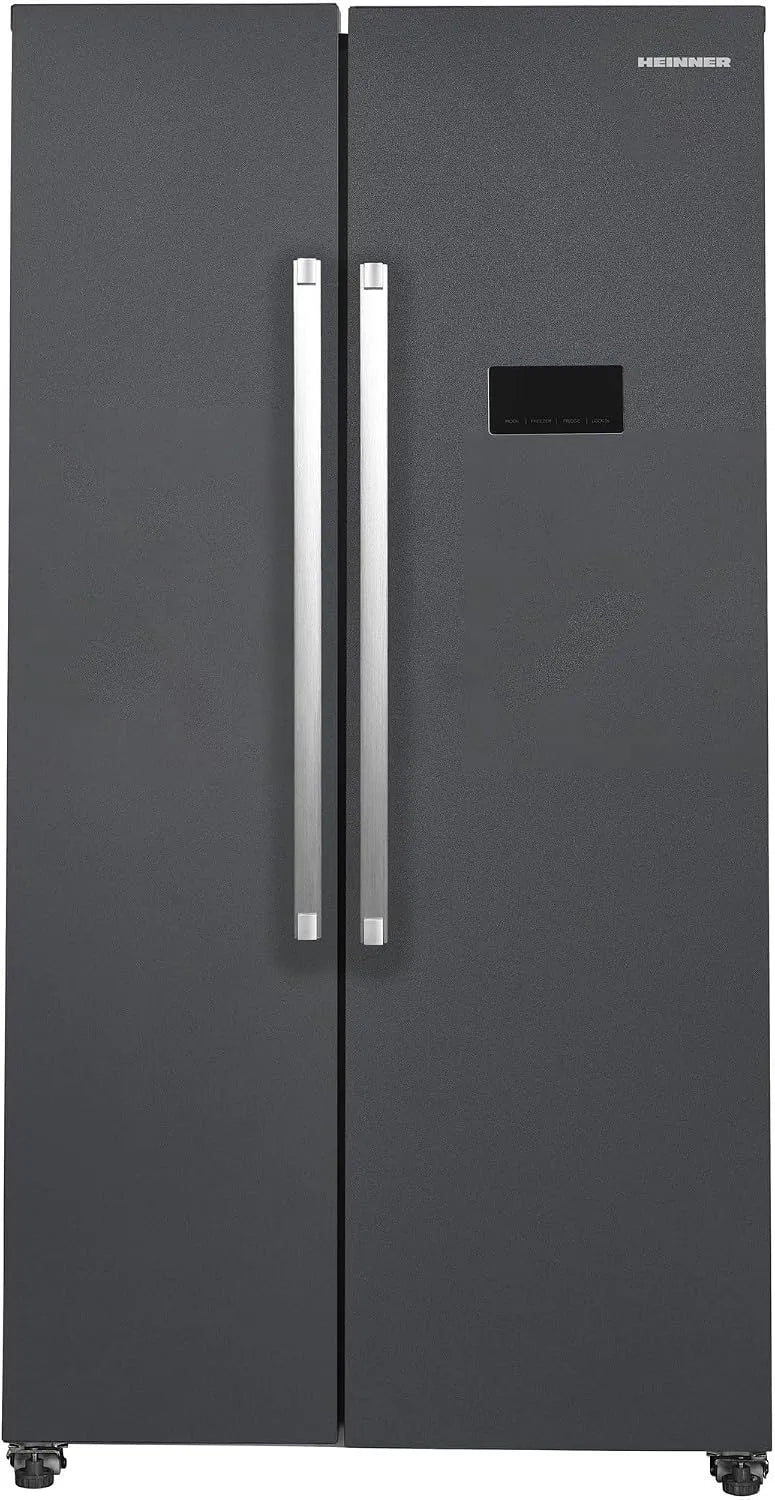 Kühlschrank HSBS-HM442NFINVDGE, 442 L, Energieklasse E, No Frost, Inverter, Super Cooling & Super Freezing, amerikanischer Kühlschrank mit Doppeltür