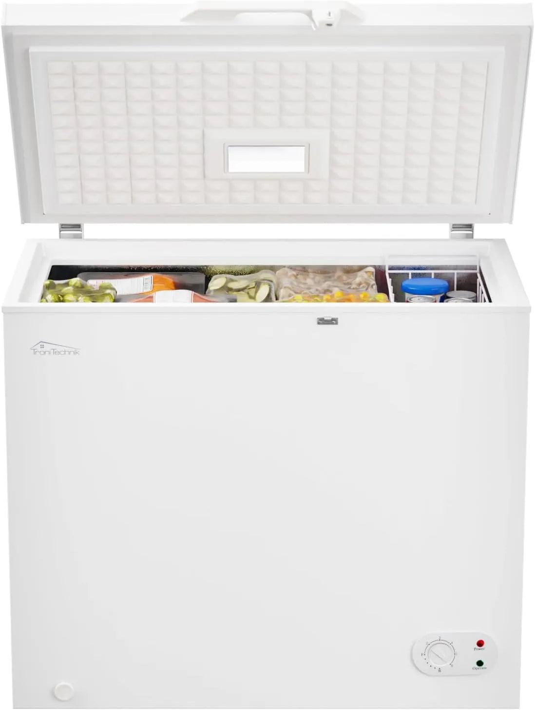 Gefrierschrank 2in1, Gefrierfach, Tiefkühlschrank, Tronitechnik® Gefriertruhe Kühltruhe BORGAR PRO mit 2in1 Gefrier- und Kühlfunktion
