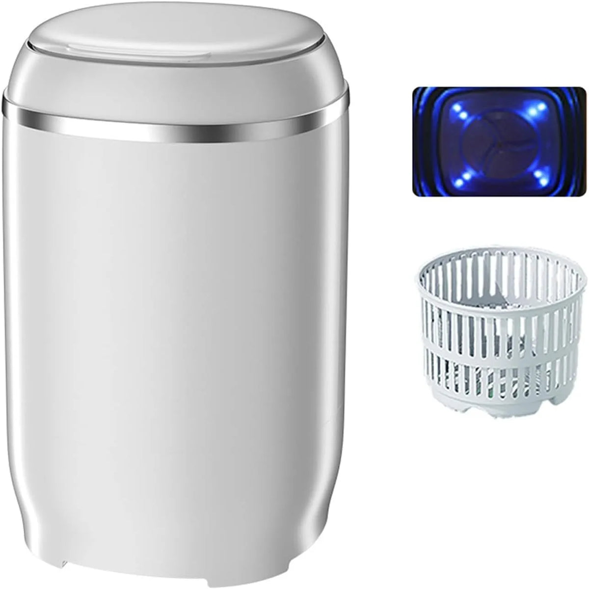 Waschmaschine, Unterwäsche, Schlafsaal und kleine Räume, Halbautomatische Mini-Waschmaschine für Haushalt